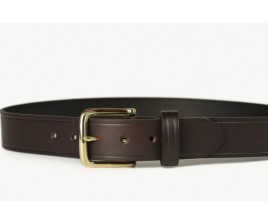 Mens Leather Belt Brown 38mm-107N